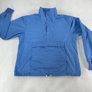 Vintage Breezin Jacket Men's Large Pullover Windbreaker‎ Made USA 80s Outdoors